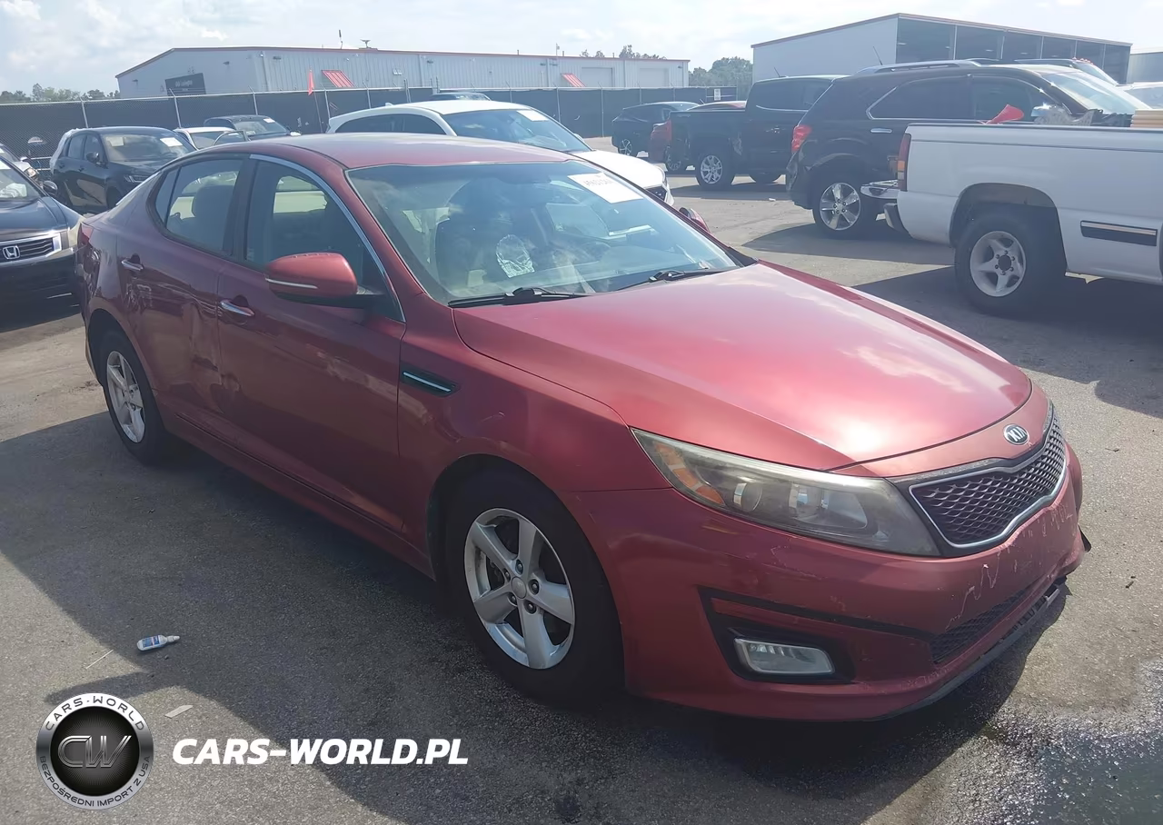 2015 Kia Optima Lx VIN:5XXGM4A71FG510385 - 1