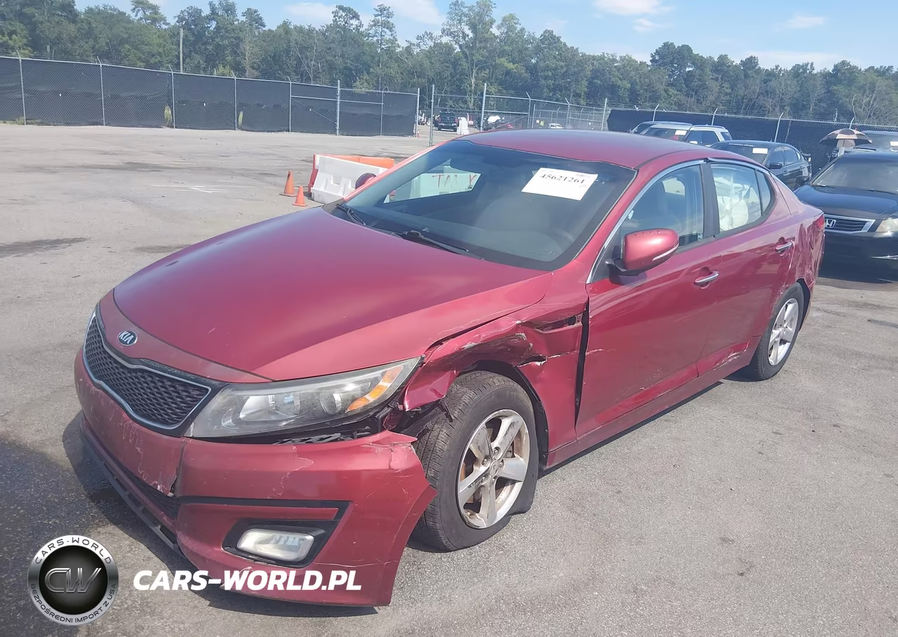 2015 Kia Optima Lx VIN:5XXGM4A71FG510385 - 2