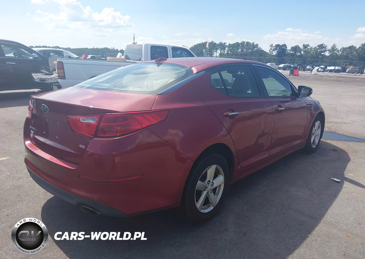 2015 Kia Optima Lx VIN:5XXGM4A71FG510385 - 4