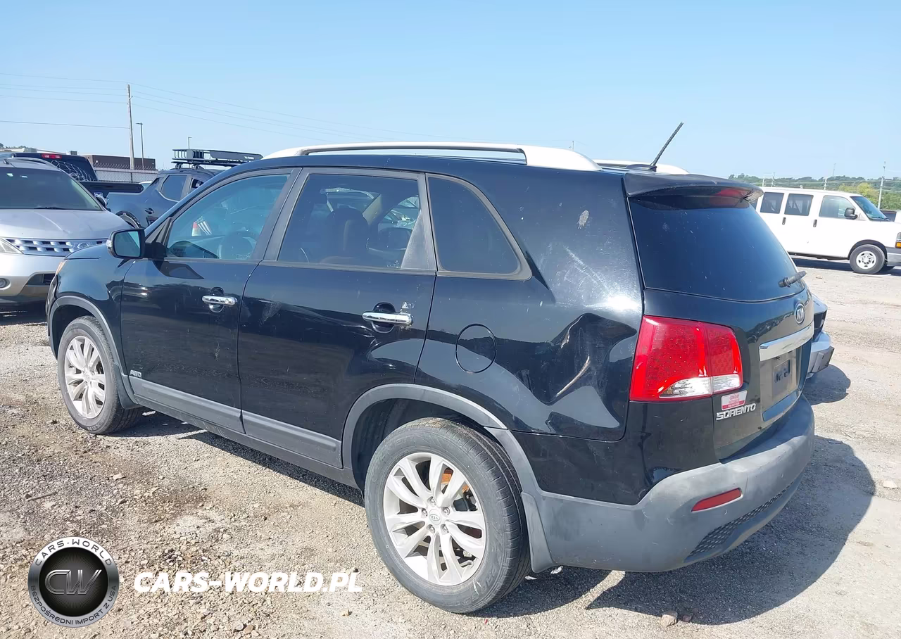 2011 Kia Sorento Ex V6 VIN:5XYKUDA2XBG123015 - 3
