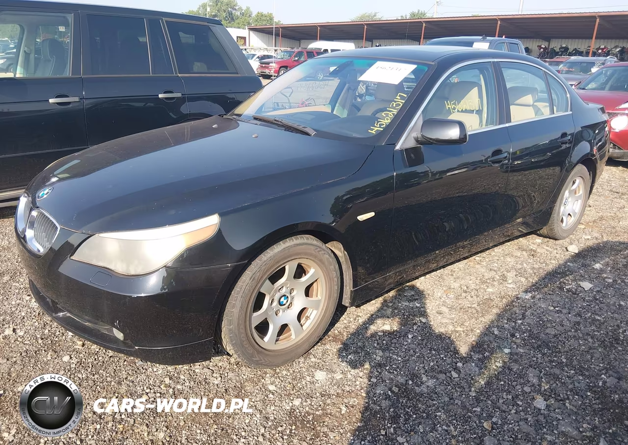 2004 BMW 525I VIN:WBANA53504B849057 - 2