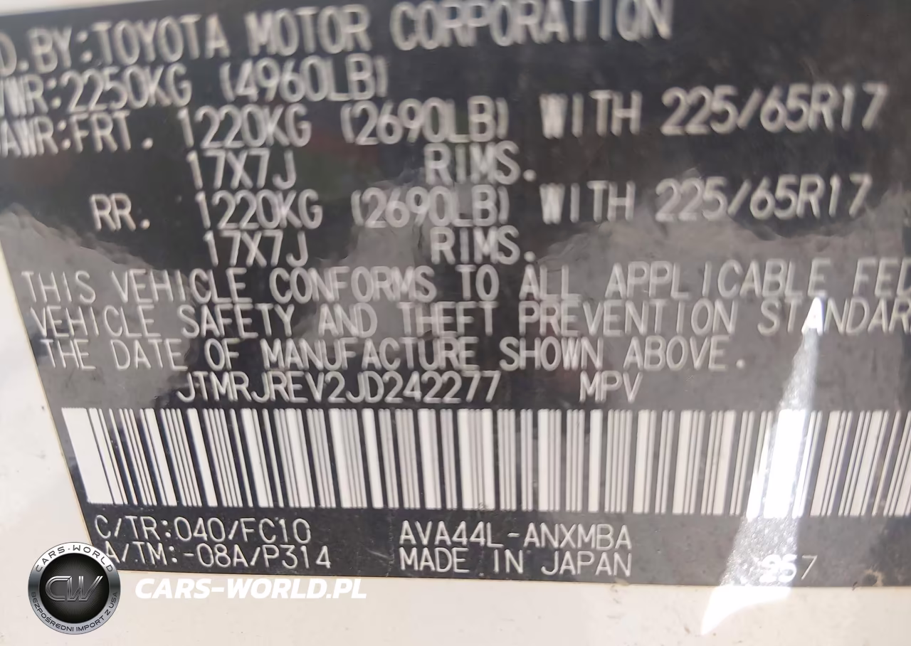 2018 Toyota Rav4 Hybrid Xle VIN:JTMRJREV2JD242277 - 9