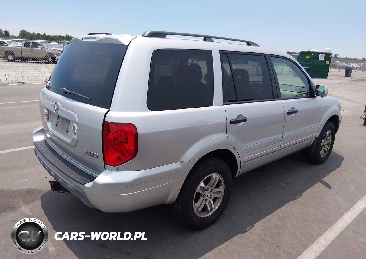 2005 Honda Pilot Ex-L VIN:5FNYF18565B031690 - 4