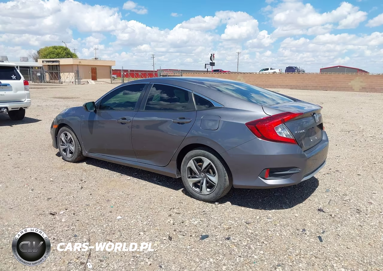 2021 Honda Civic Lx VIN:2HGFC2F60MH534353 - 3