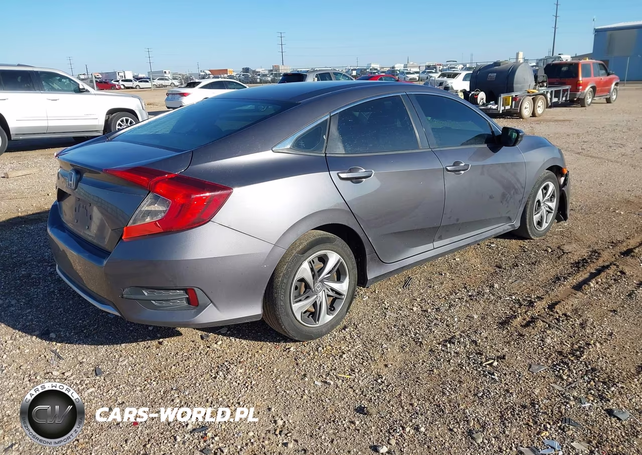 2021 Honda Civic Lx VIN:2HGFC2F60MH534353 - 4