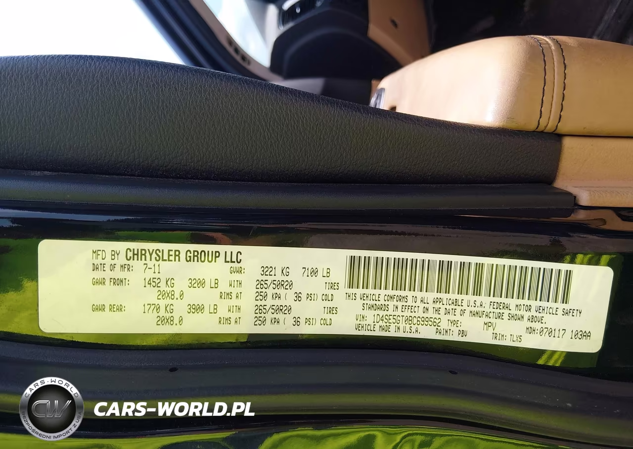 2011 Dodge Durango Citadel VIN:1D4SE5GT0BC699562 - 9