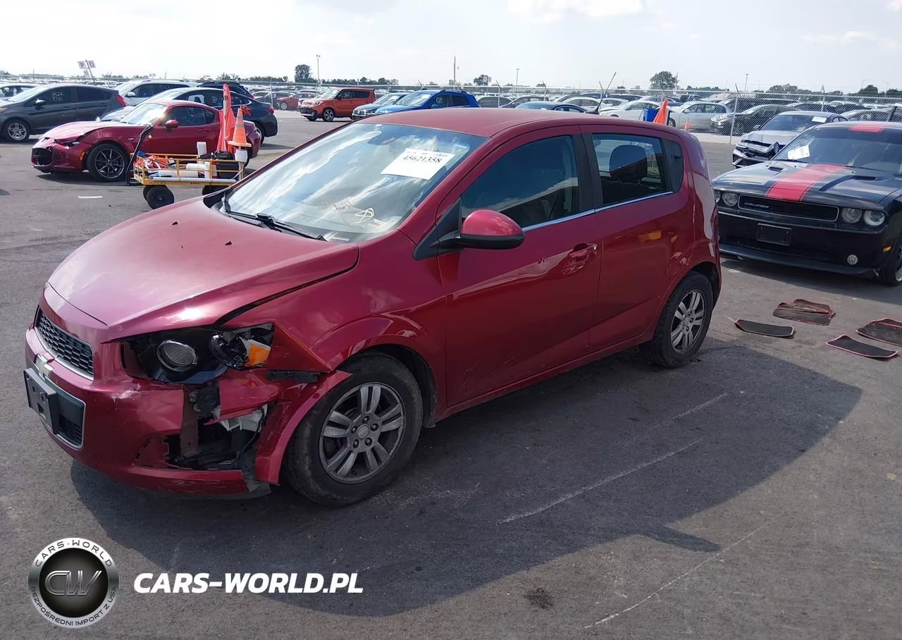 2012 Chevrolet Sonic 2Lt VIN:1G1JC6SH5C4221990 - 2