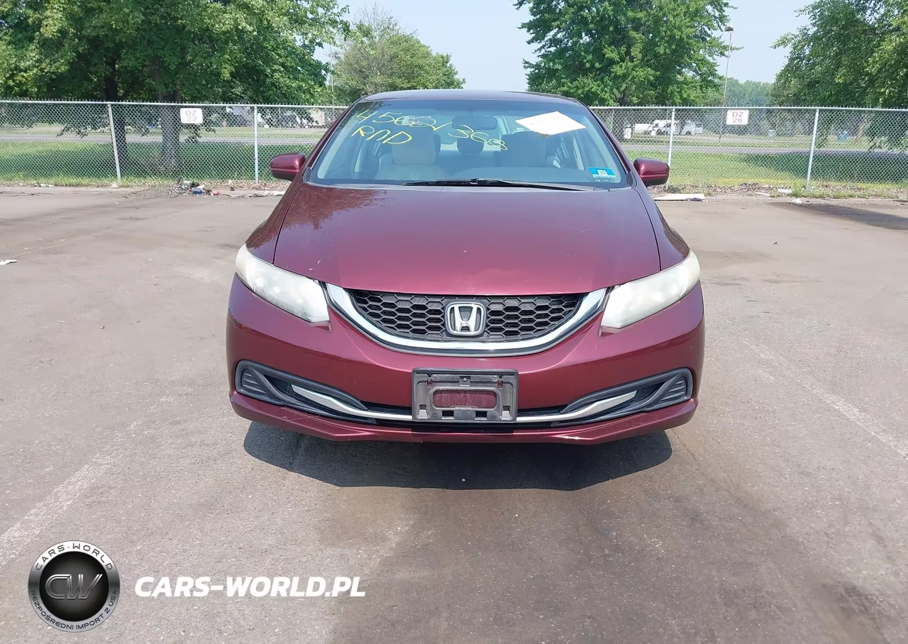 2014 Honda Civic Lx VIN:19XFB2F54EE268955 - 12