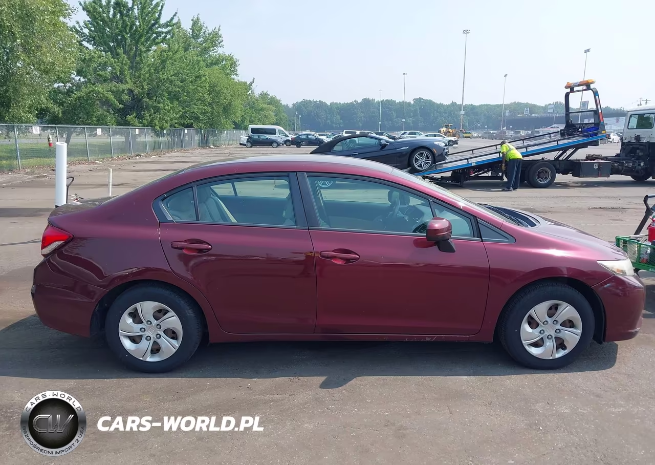 2014 Honda Civic Lx VIN:19XFB2F54EE268955 - 13