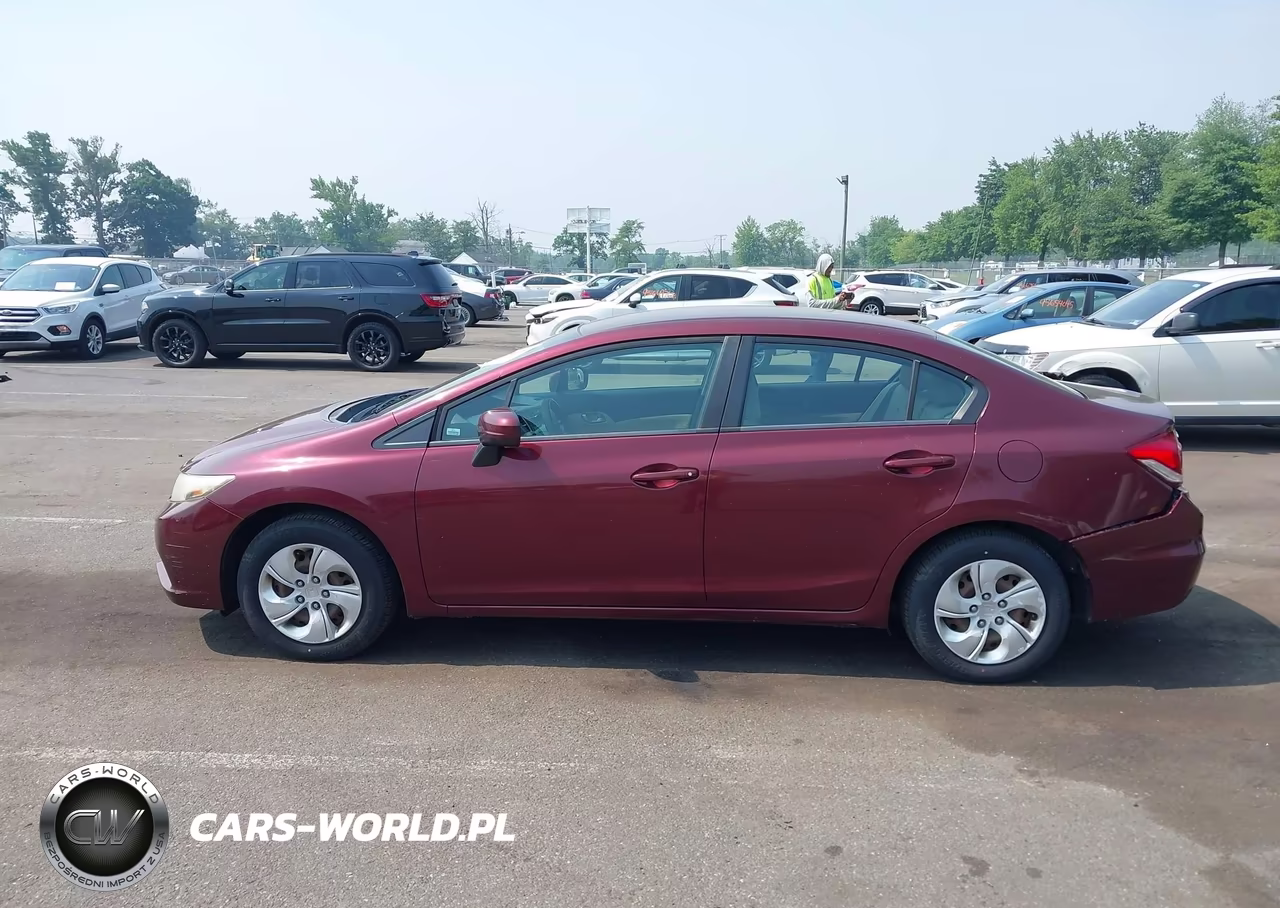 2014 Honda Civic Lx VIN:19XFB2F54EE268955 - 14