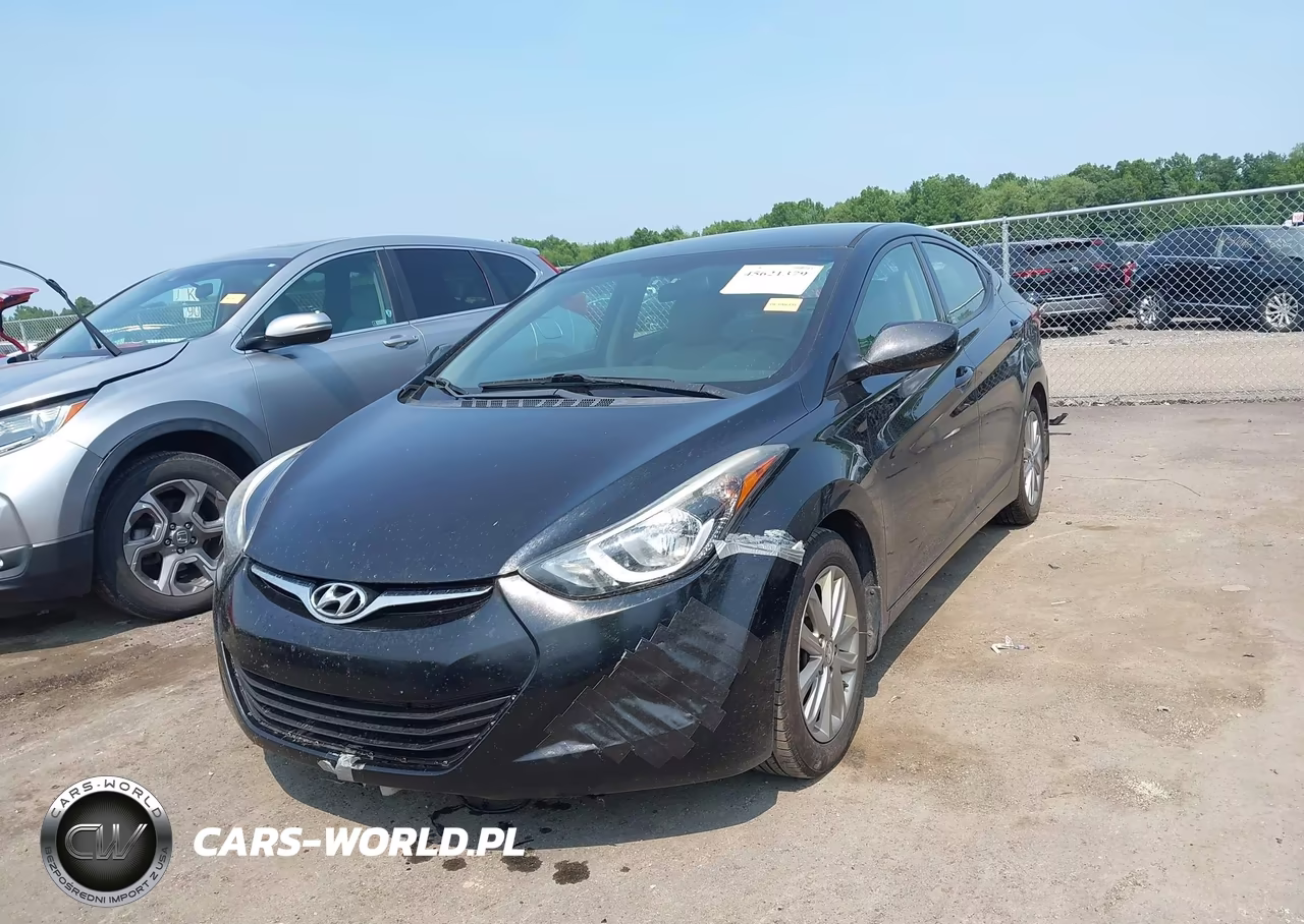2016 Hyundai Elantra Se VIN:5NPDH4AE6GH661296 - 2