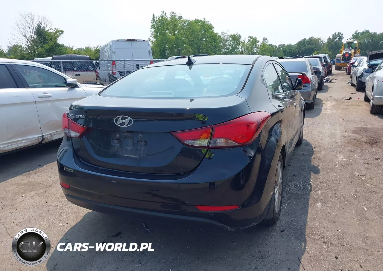2016 Hyundai Elantra Se VIN:5NPDH4AE6GH661296 - 4