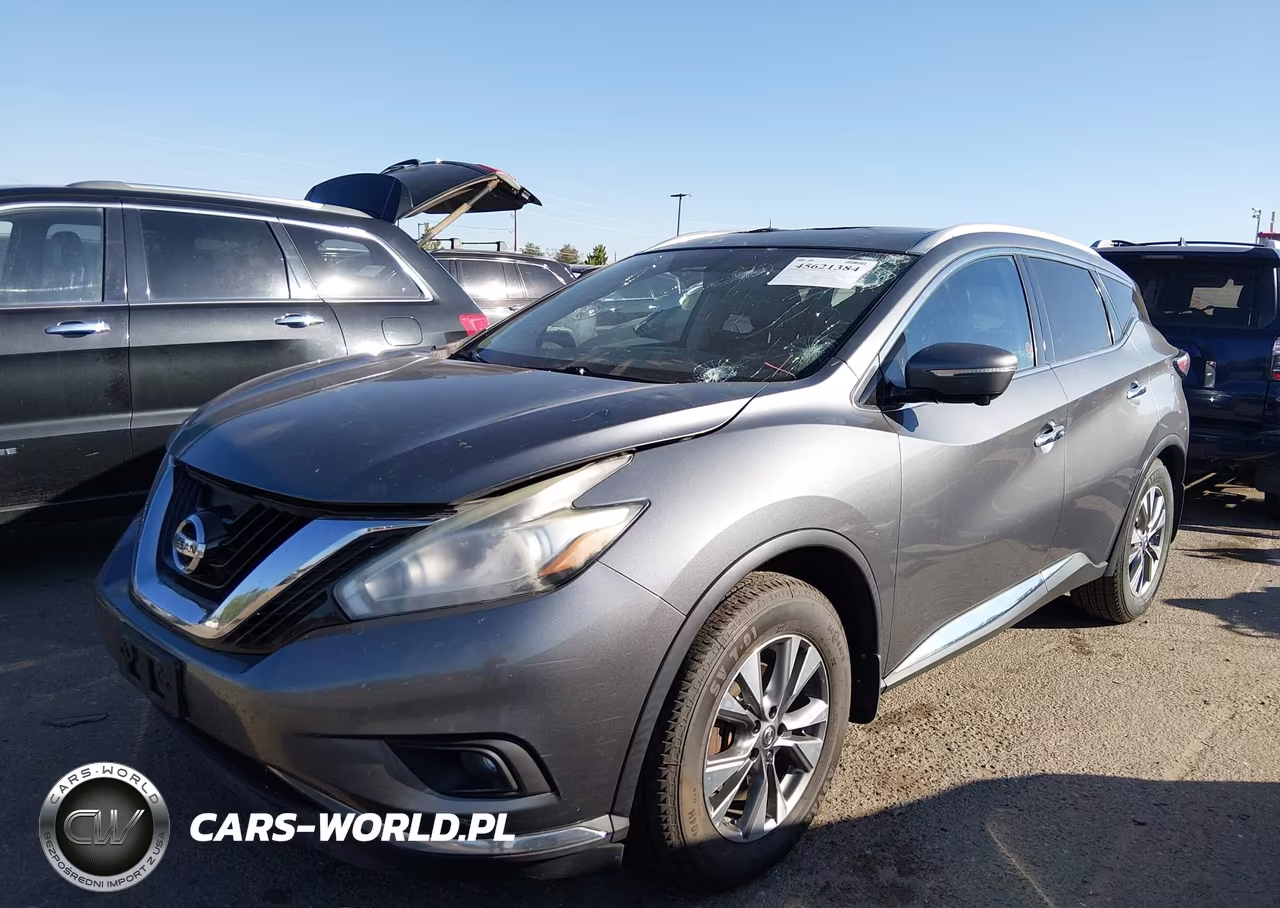 2015 Nissan Murano Platinum-S-Sl-Sv VIN:5N1AZ2MH9FN260460 - 2