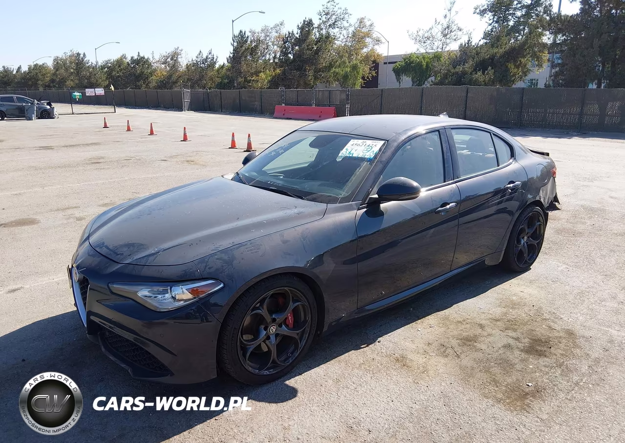 2019 Alfa Romeo Giulia Ti Sport Rwd VIN:ZARFAMBN0K7605904 - 2