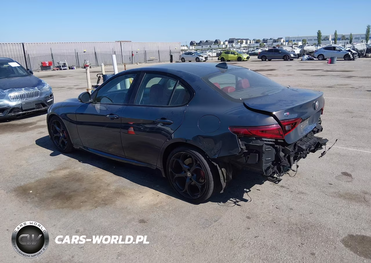2019 Alfa Romeo Giulia Ti Sport Rwd VIN:ZARFAMBN0K7605904 - 3
