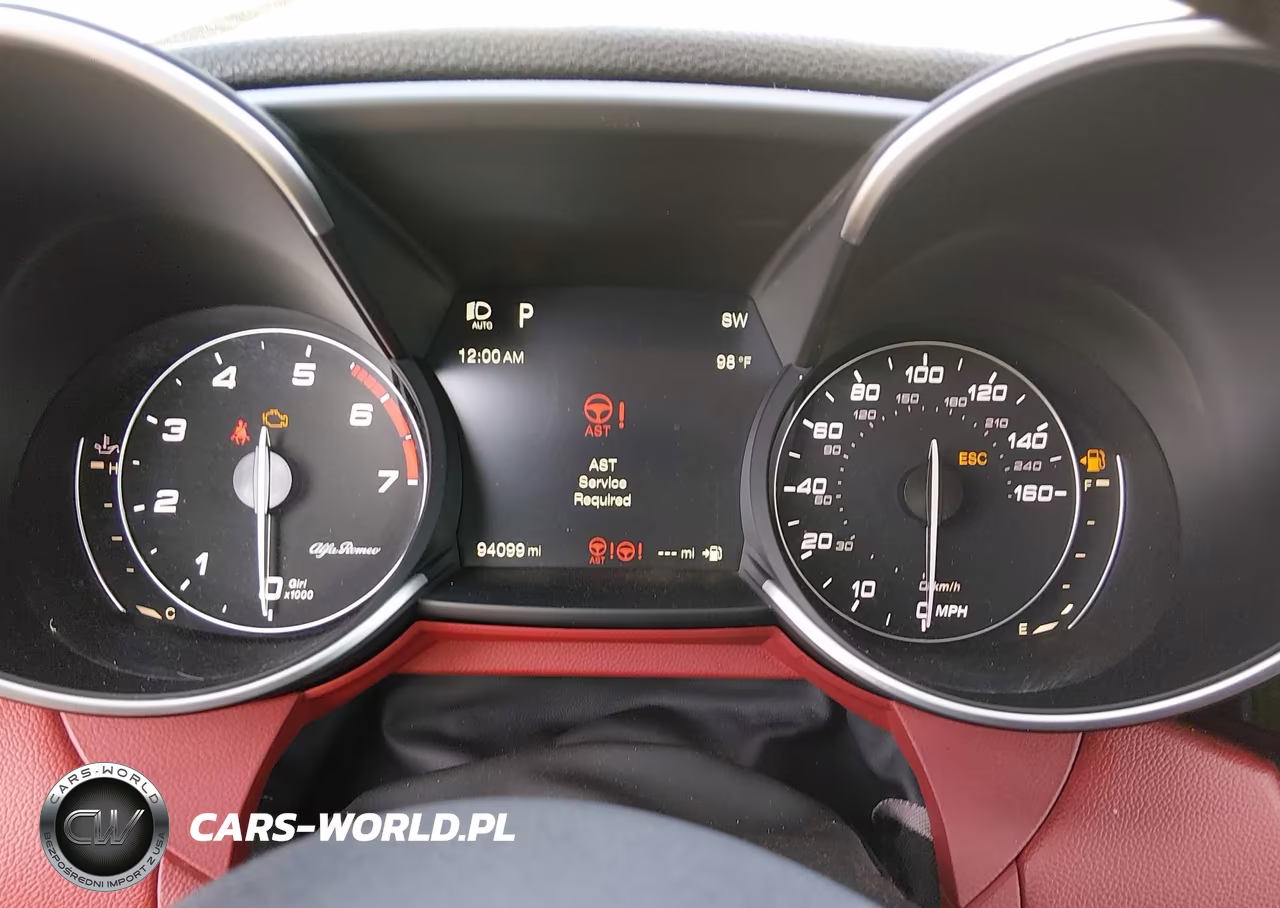 2019 Alfa Romeo Giulia Ti Sport Rwd VIN:ZARFAMBN0K7605904 - 7