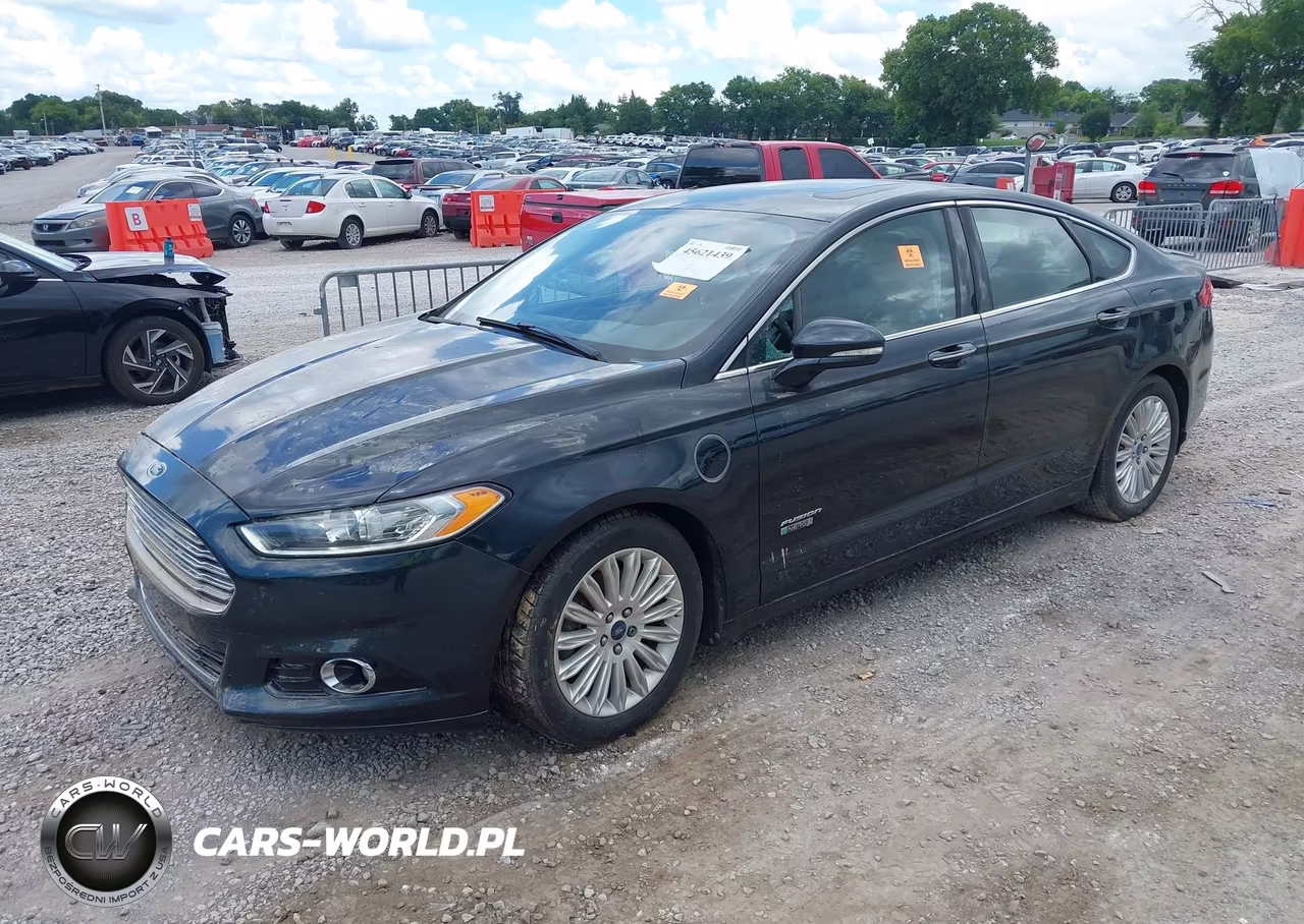 2014 Ford Fusion Energi Titanium VIN:3FA6P0SU4ER154472 - 2
