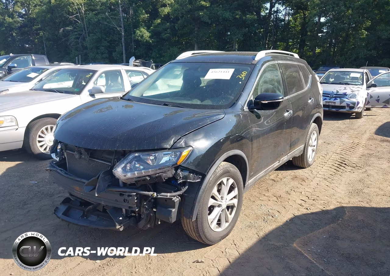2015 Nissan Rogue Sv VIN:5N1AT2MK7FC884637 - 2