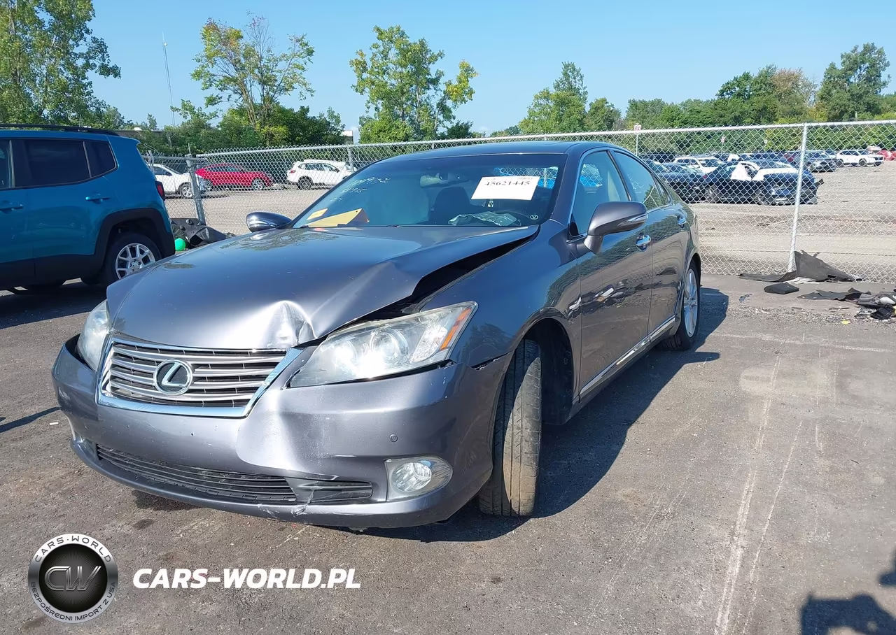 2012 Lexus Es 350 VIN:JTHBK1EG8C2511865 - 2