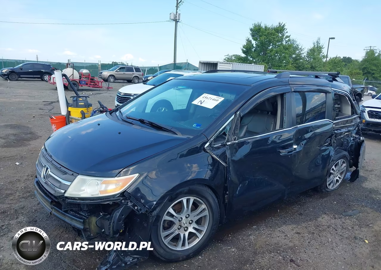 2012 Honda Odyssey Ex-L VIN:5FNRL5H61CB087319 - 2