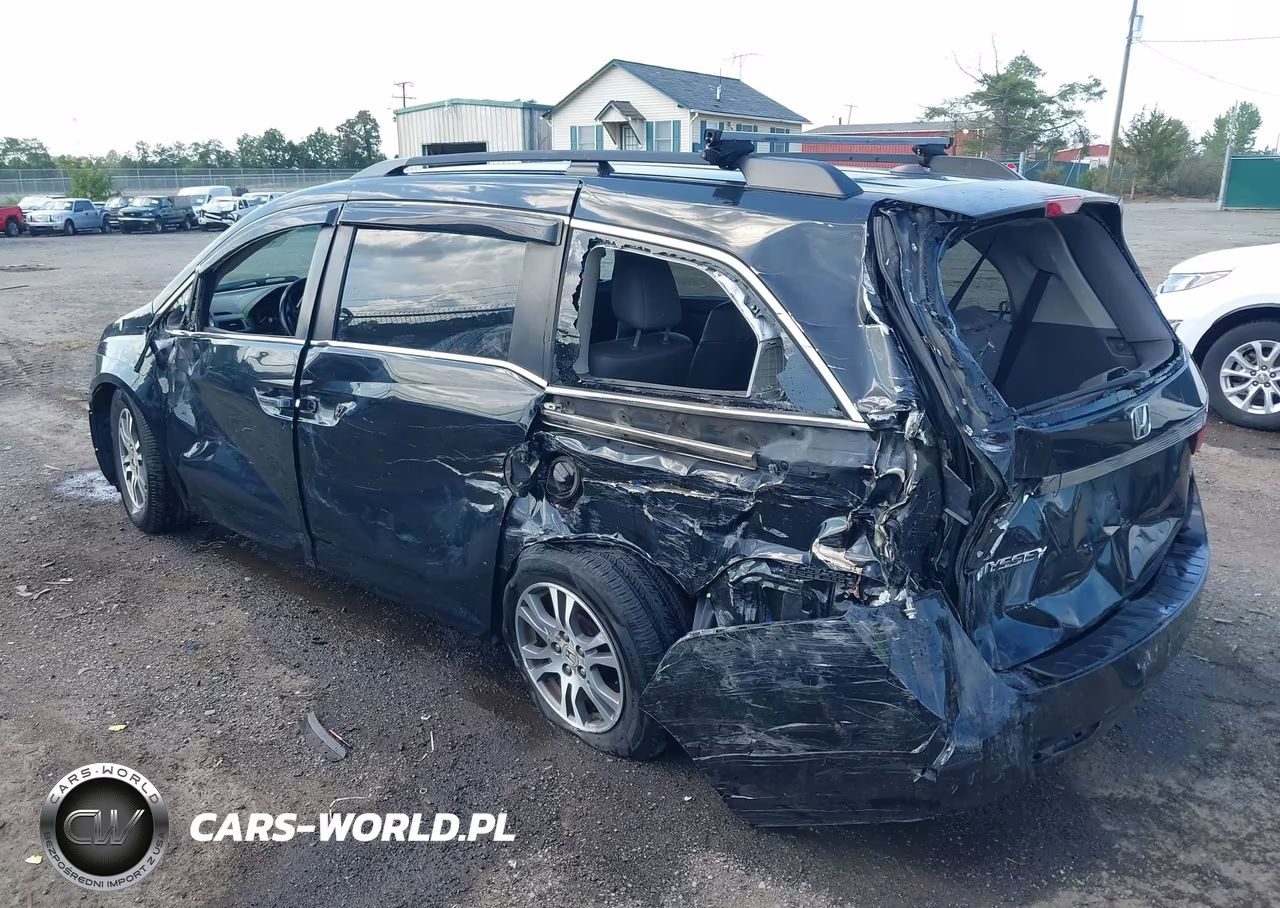 2012 Honda Odyssey Ex-L VIN:5FNRL5H61CB087319 - 3