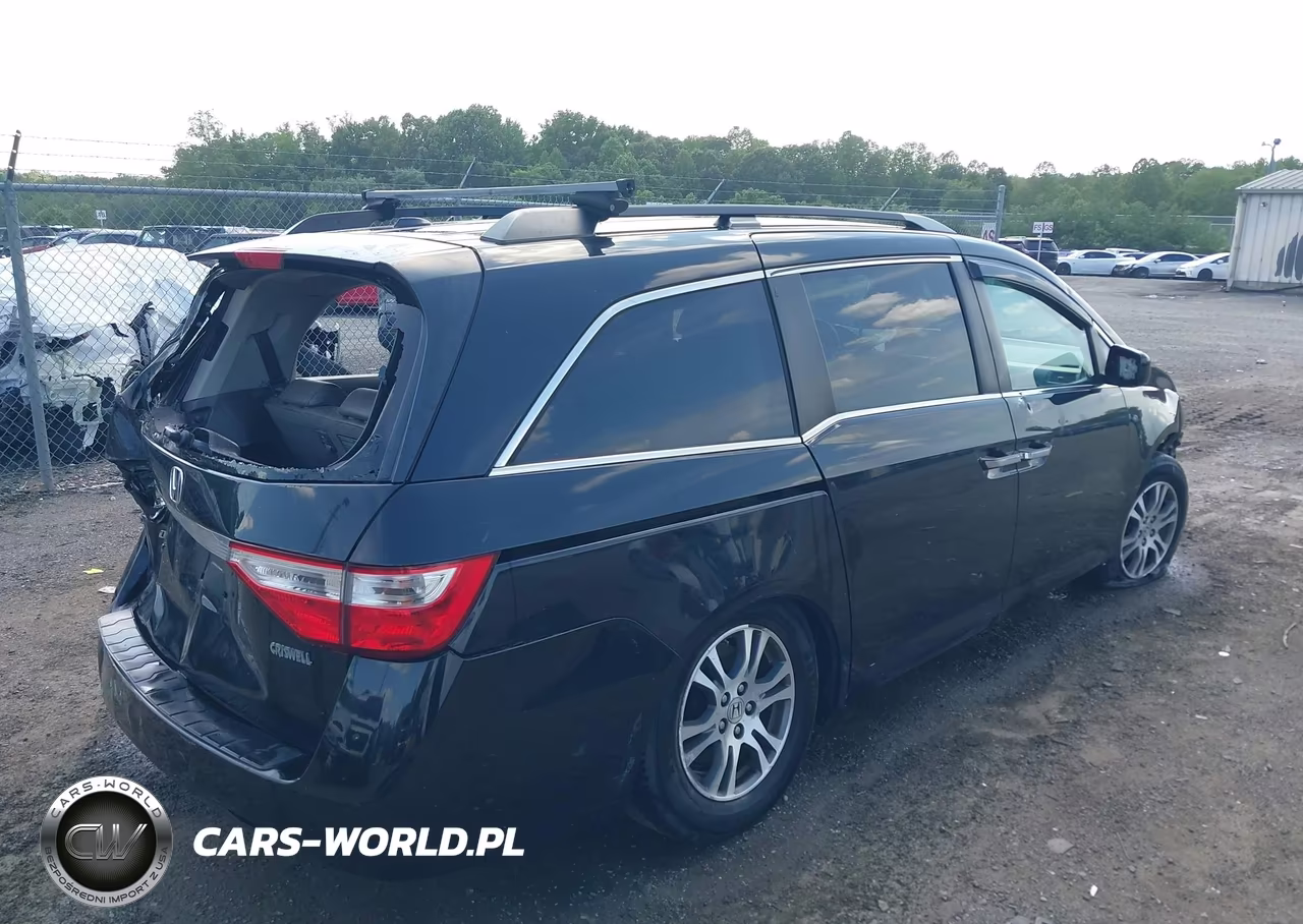 2012 Honda Odyssey Ex-L VIN:5FNRL5H61CB087319 - 4