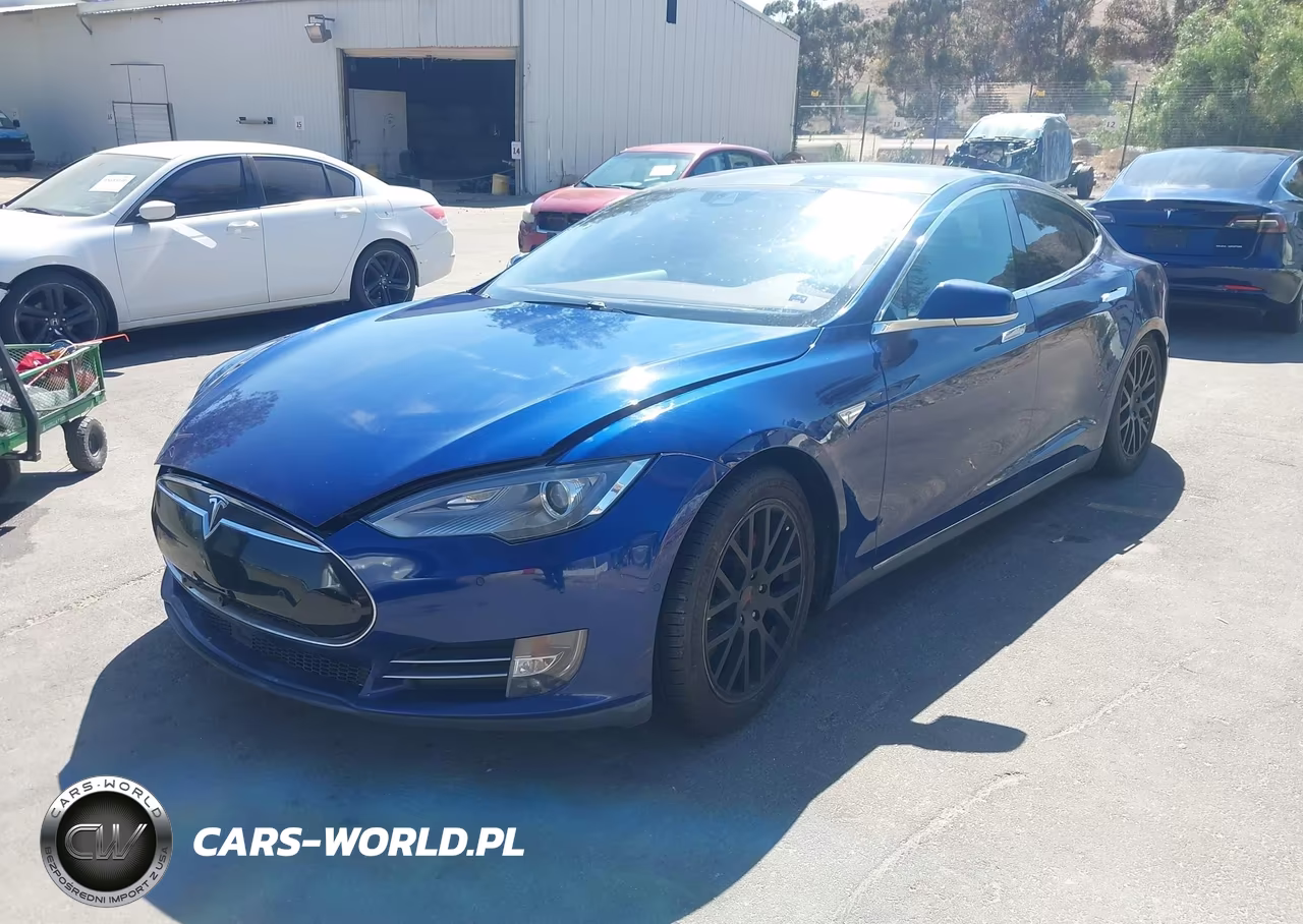 2015 Tesla Model S 85D-P85D VIN:5YJSA1E4XFF102181 - 2