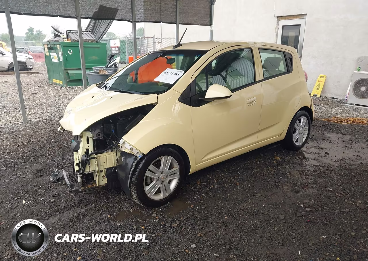 2013 Chevrolet Spark 1Lt Auto VIN:KL8CD6S91DC537120 - 2