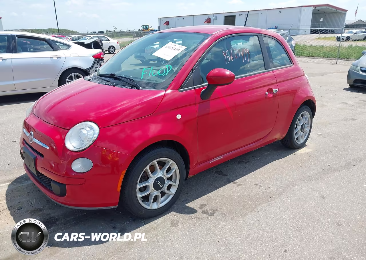 2013 Fiat 500 Pop VIN:3C3CFFAR2DT628683 - 2