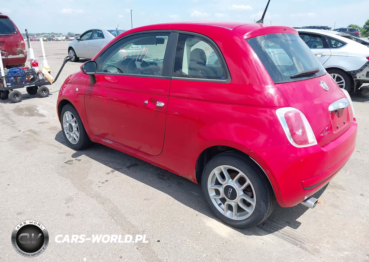 2013 Fiat 500 Pop VIN:3C3CFFAR2DT628683 - 3