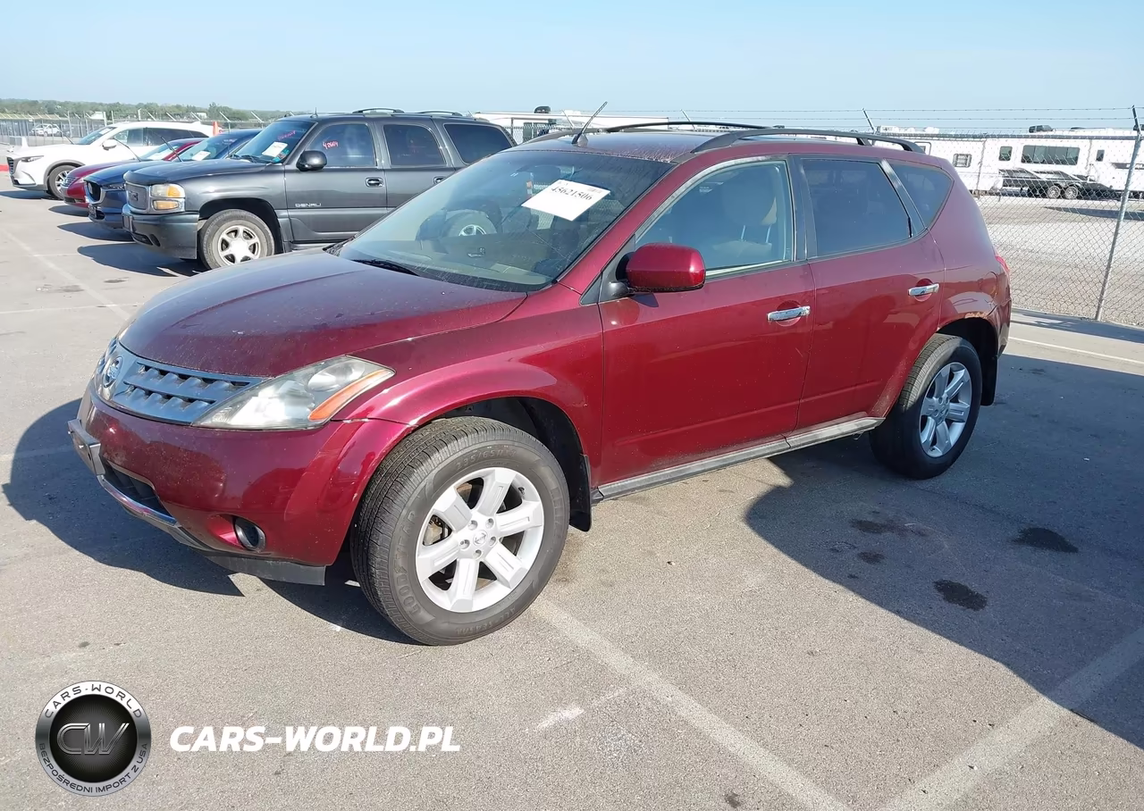 2007 Nissan Murano S VIN:JN8AZ08W57W611270 - 2