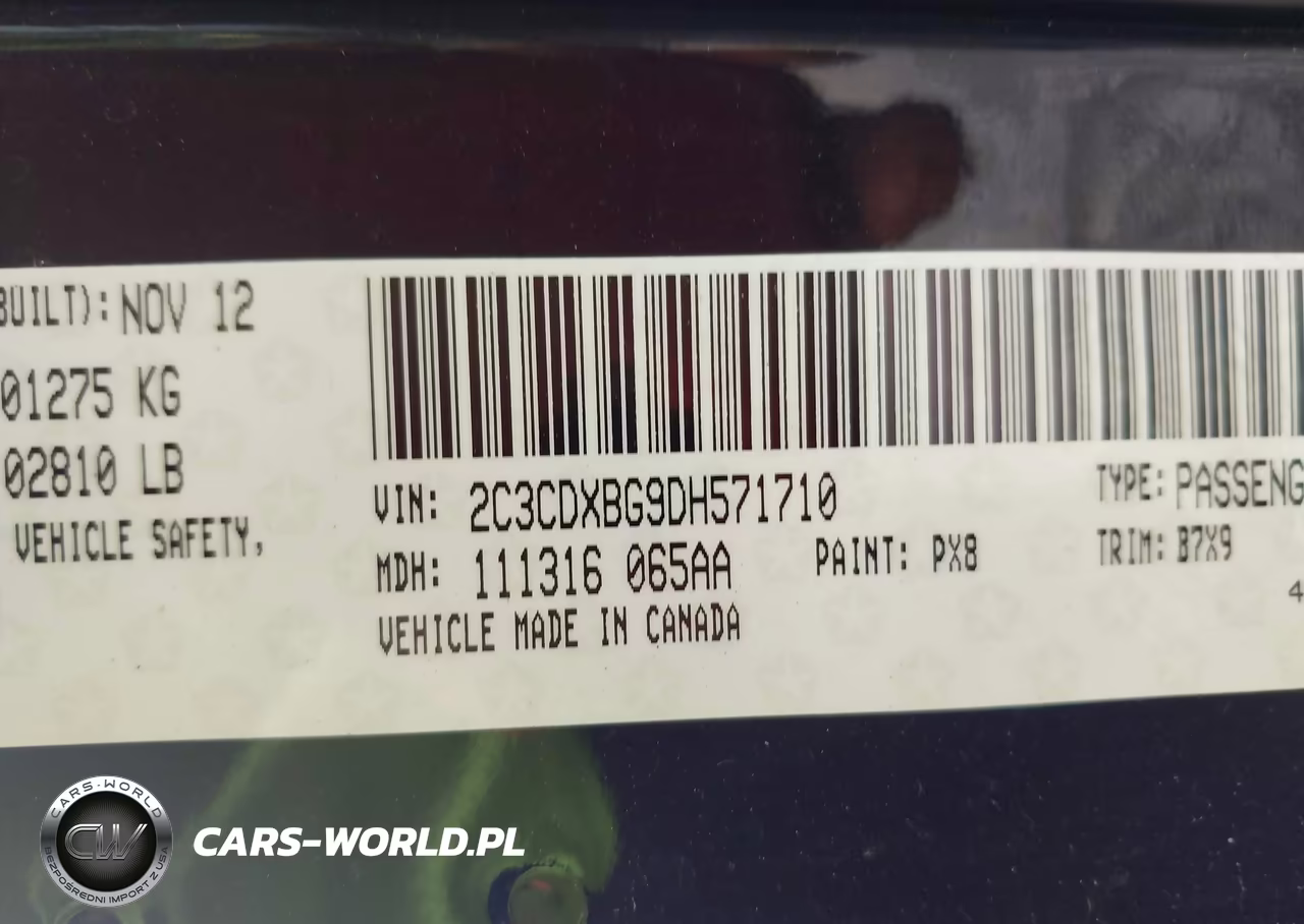 2013 Dodge Charger Se VIN:2C3CDXBG9DH571710 - 9