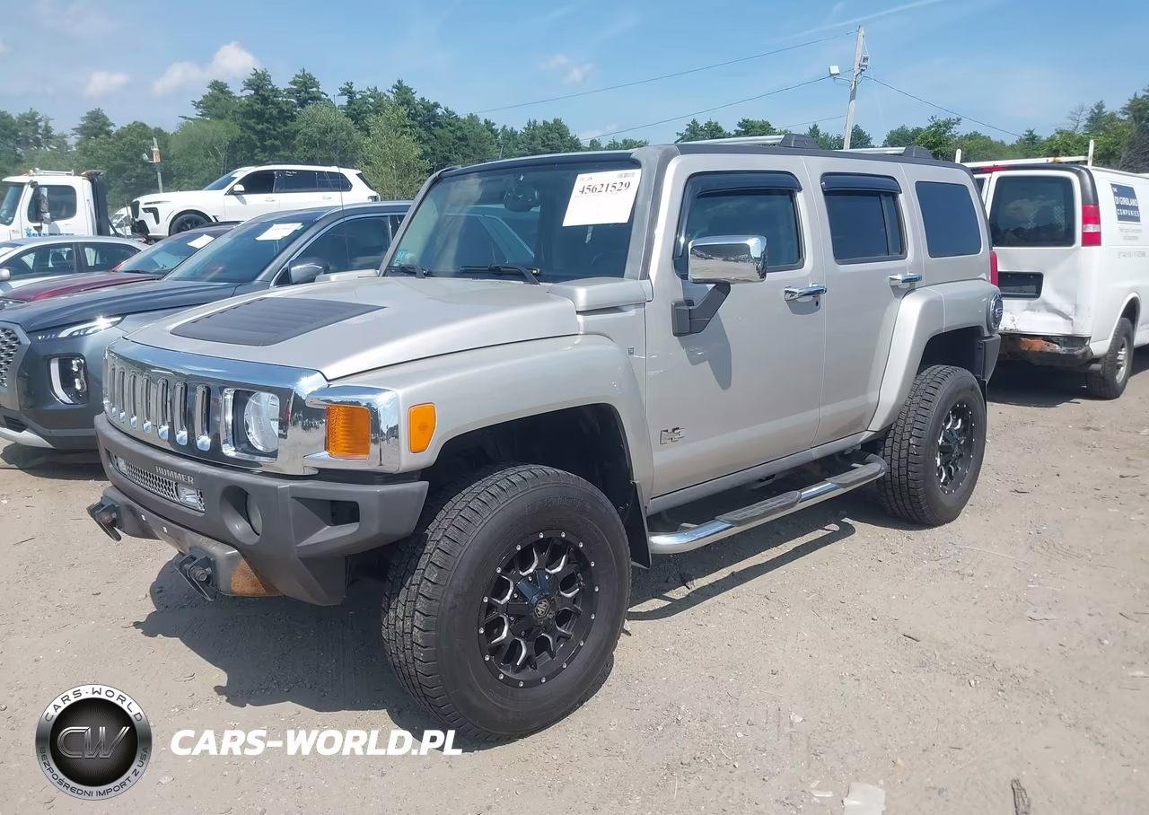 2007 Hummer H3 Suv VIN:5GTDN13E078196199 - 2