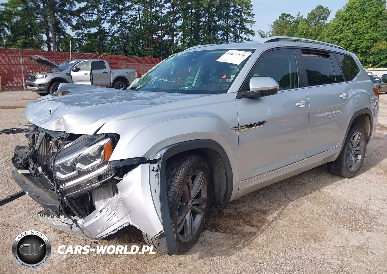 2019 Volkswagen Atlas 3.6L V6 Sel R-Line VIN:1V2SR2CA0KC554959 - 2