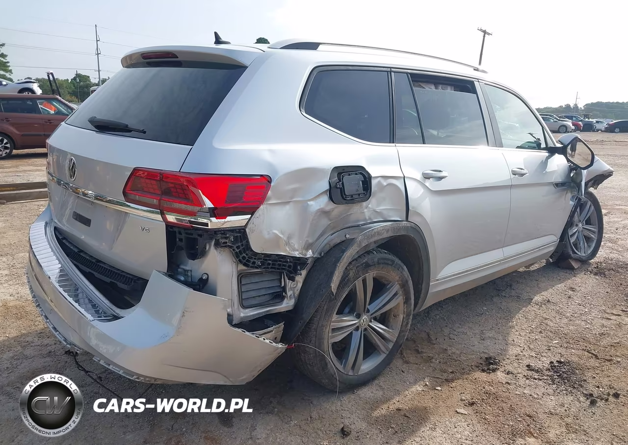 2019 Volkswagen Atlas 3.6L V6 Sel R-Line VIN:1V2SR2CA0KC554959 - 4