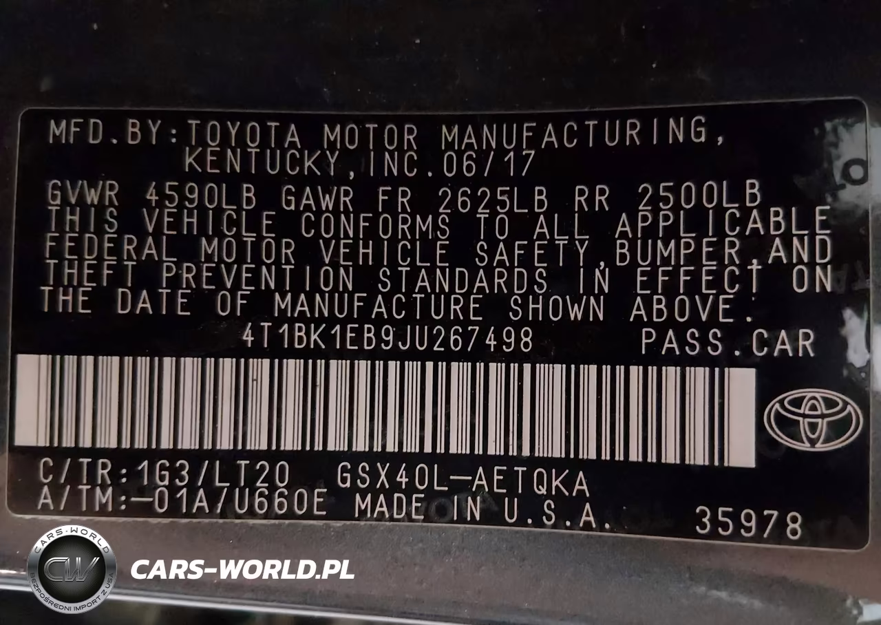 2018 Toyota Avalon Touring VIN:4T1BK1EB9JU267498 - 9