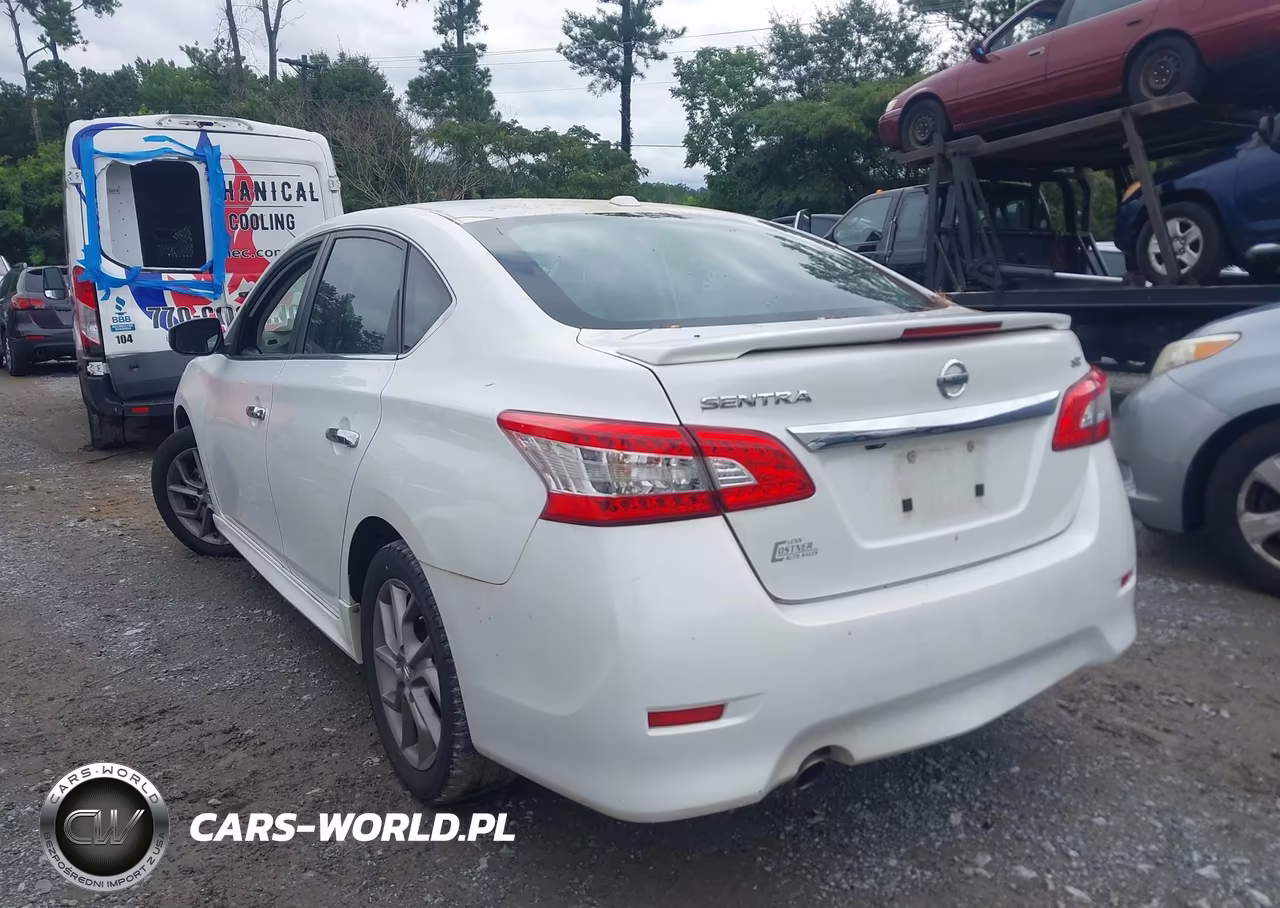 2015 Nissan Sentra Sr VIN:3N1AB7AP4FY351076 - 3