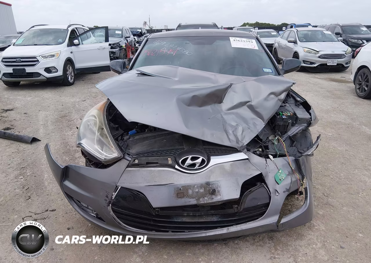 2012 Hyundai Veloster Base W-Black VIN:KMHTC6AD9CU047626 - 12