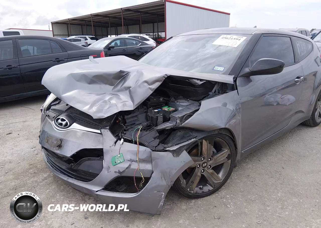 2012 Hyundai Veloster Base W-Black VIN:KMHTC6AD9CU047626 - 6