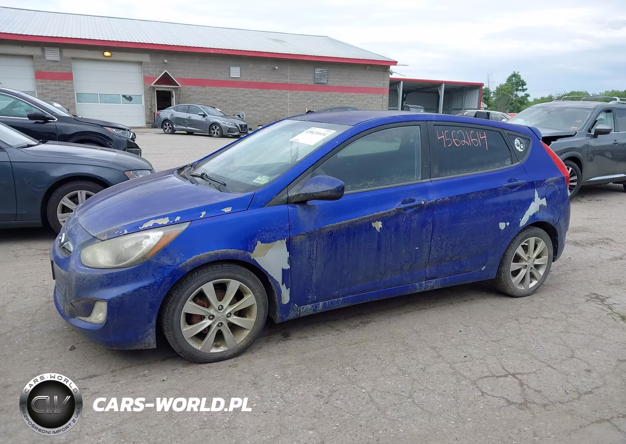 2012 Hyundai Accent Se VIN:KMHCU5AE5CU027244 - 12