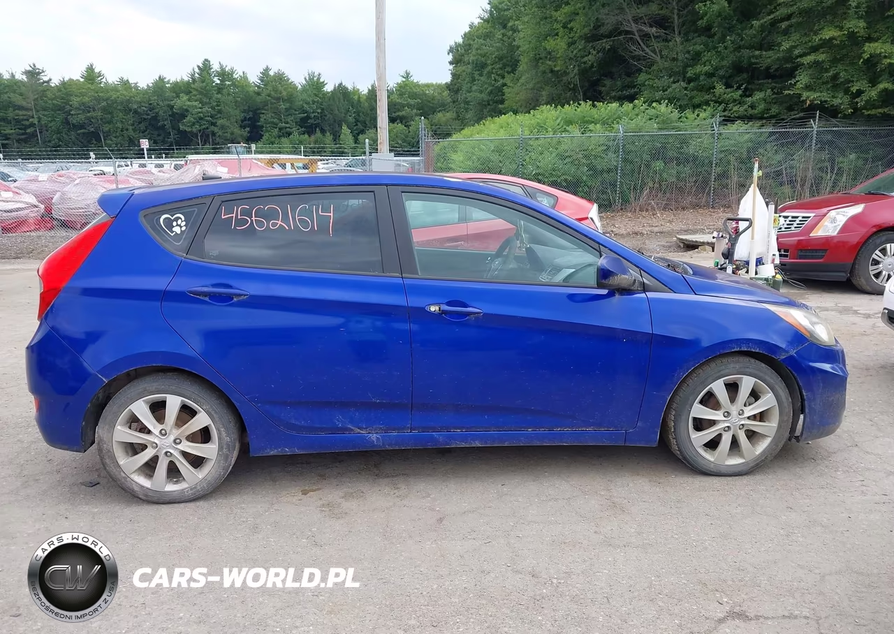 2012 Hyundai Accent Se VIN:KMHCU5AE5CU027244 - 14