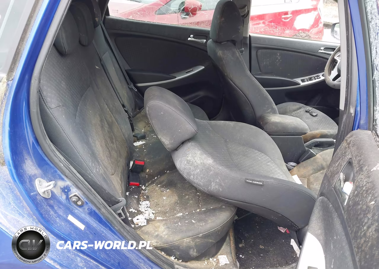 2012 Hyundai Accent Se VIN:KMHCU5AE5CU027244 - 8