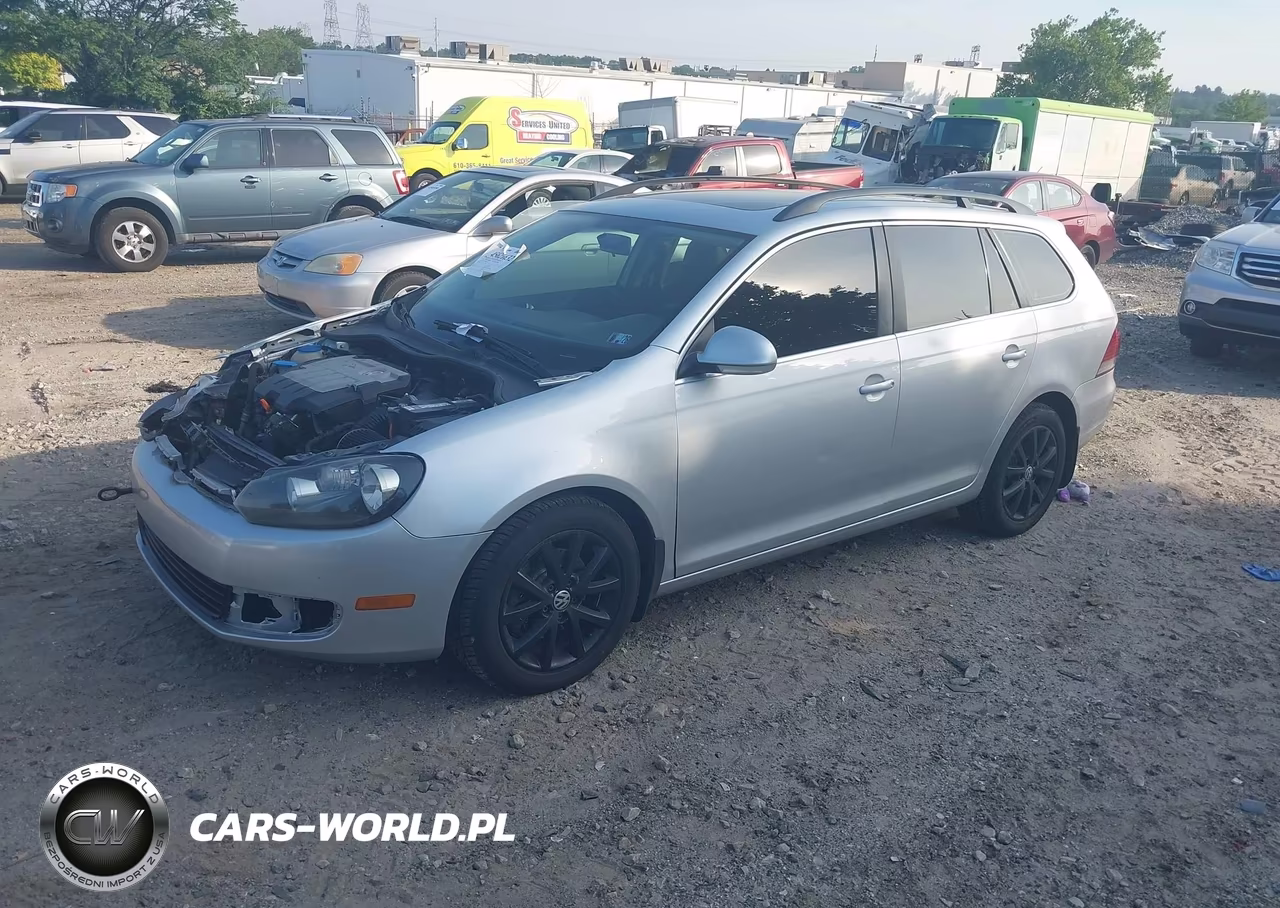 2012 Volkswagen Jetta Sportwagen 2.0L Tdi VIN:3VWPL7AJ7CM674439 - 2