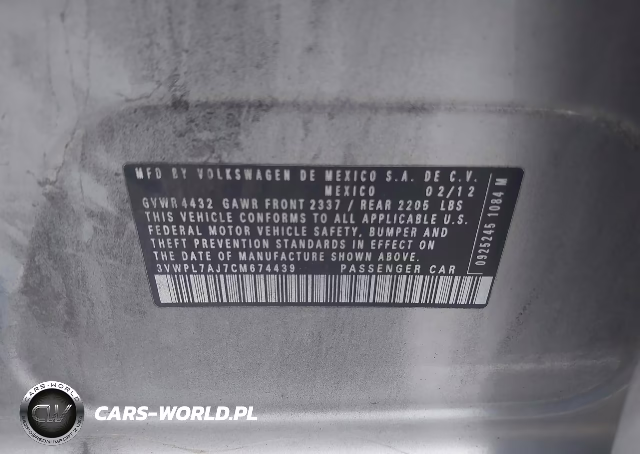 2012 Volkswagen Jetta Sportwagen 2.0L Tdi VIN:3VWPL7AJ7CM674439 - 9