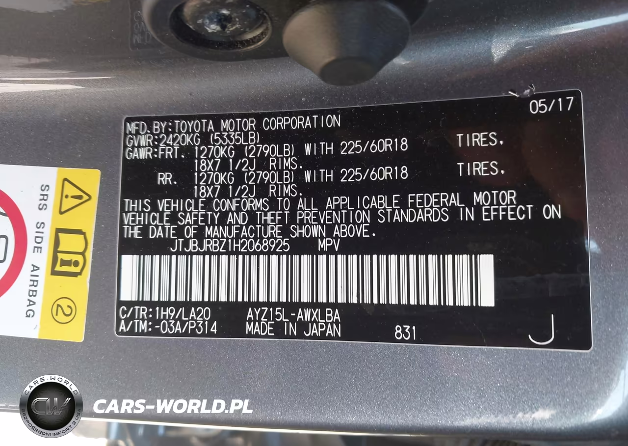 2017 Lexus Nx 300H VIN:JTJBJRBZ1H2068925 - 9