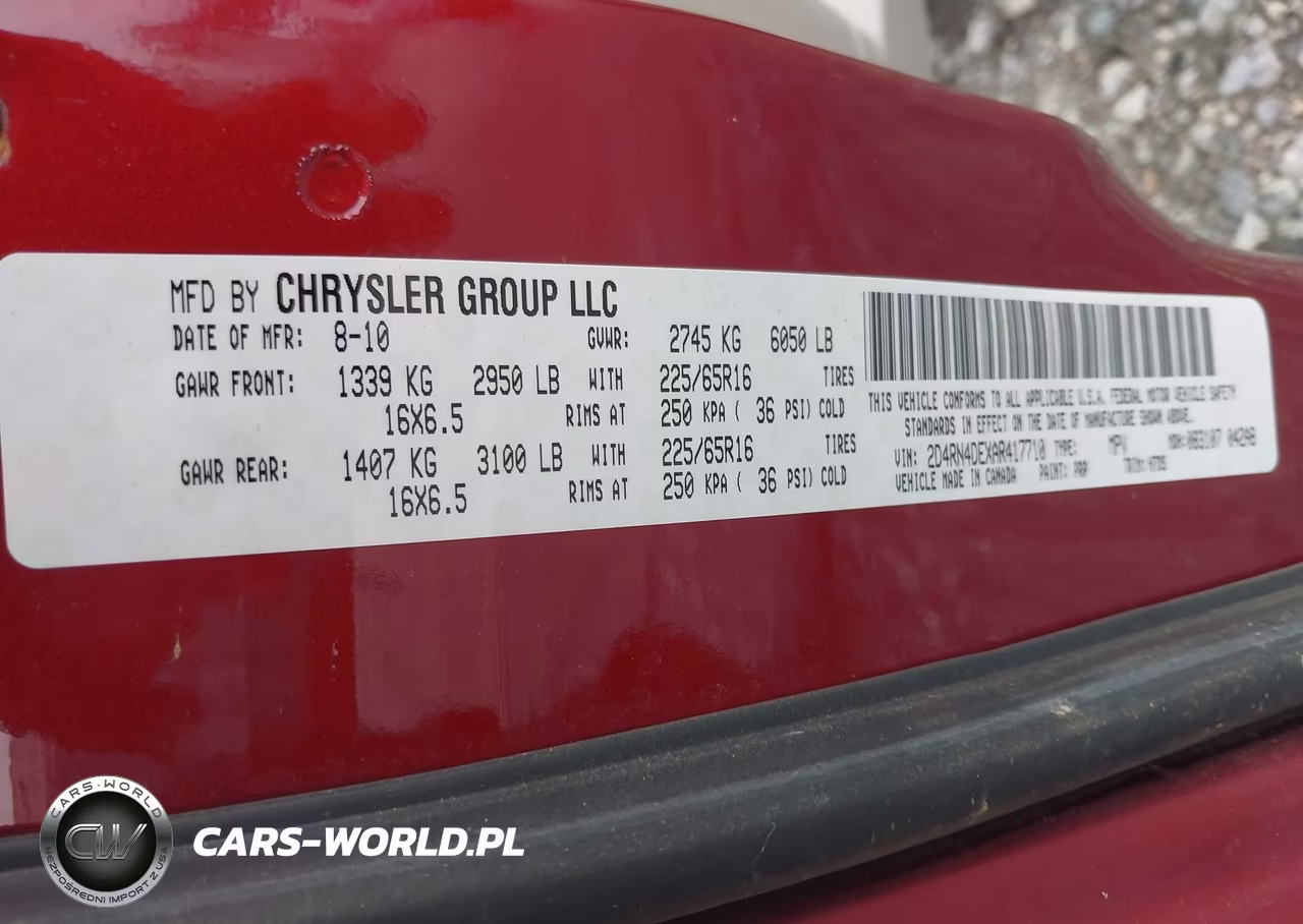 2010 Dodge Grand Caravan Se VIN:2D4RN4DEXAR417710 - 9