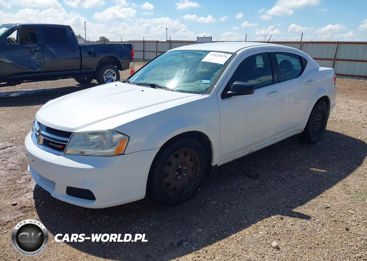 2014 Dodge Avenger Se VIN:1C3CDZAB9EN229054 - 2