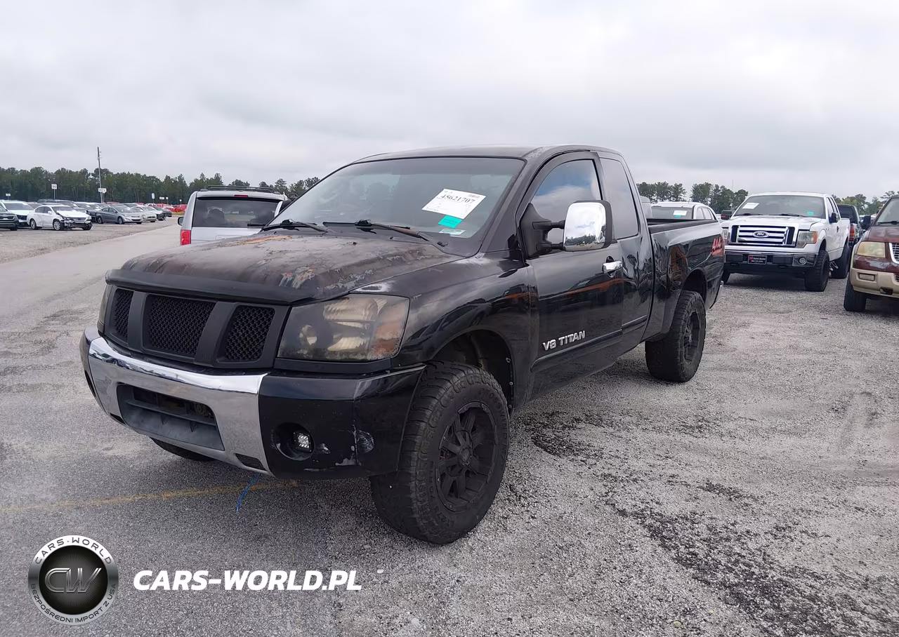 2005 Nissan Titan Se VIN:1N6BA06B55N567617 - 2