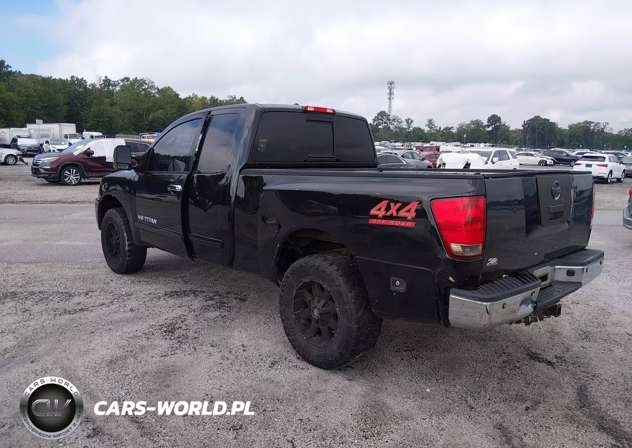 2005 Nissan Titan Se VIN:1N6BA06B55N567617 - 3
