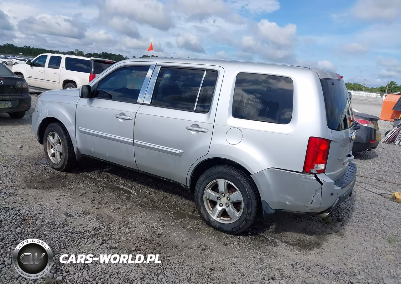 2009 Honda Pilot Ex VIN:5FNYF38439B003077 - 3
